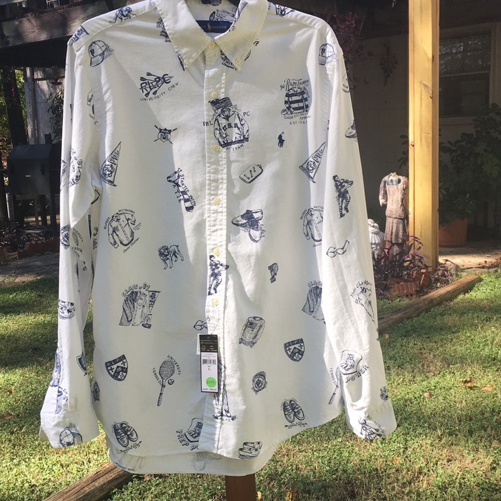 Ralph Lauren Polo LS Button Down, NWT